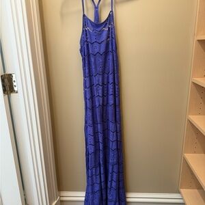Letarte Royal Blue Maxi Dress